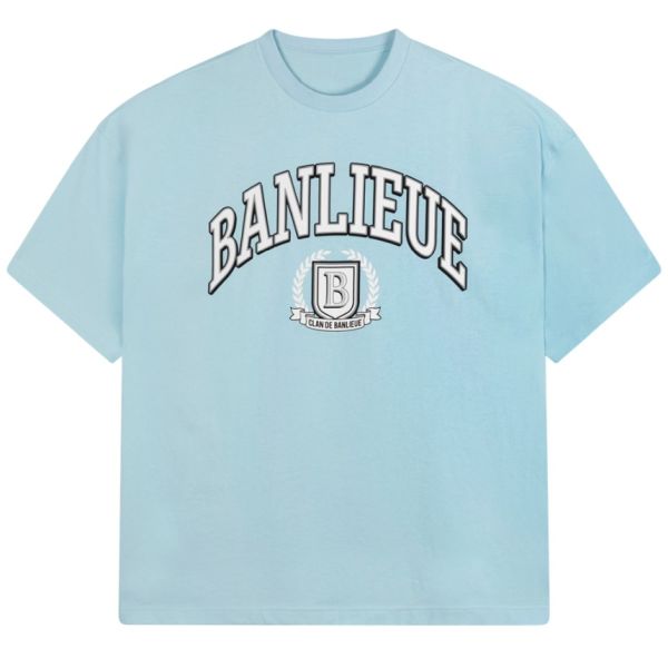 Banlieue Crest T-shirt Blauw