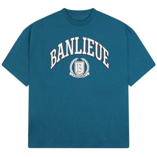 Banlieue Crest T-shirt Donker Blauw