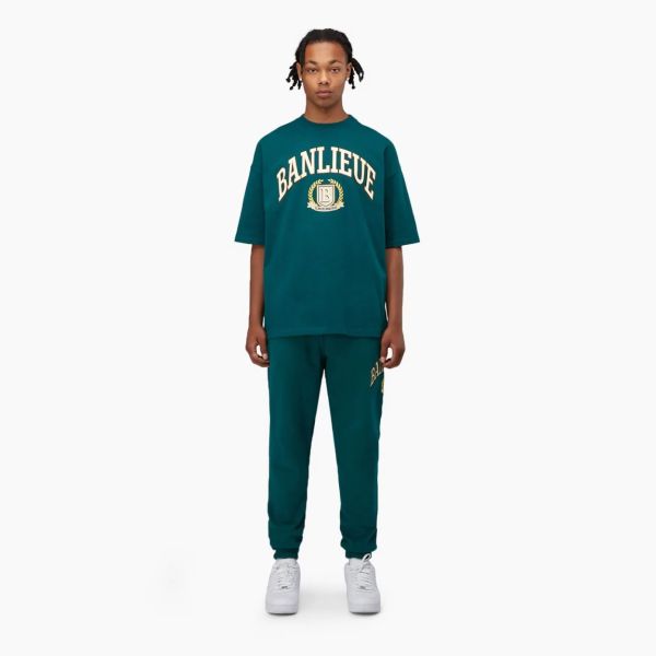 Banlieue Crest T-shirt Groen