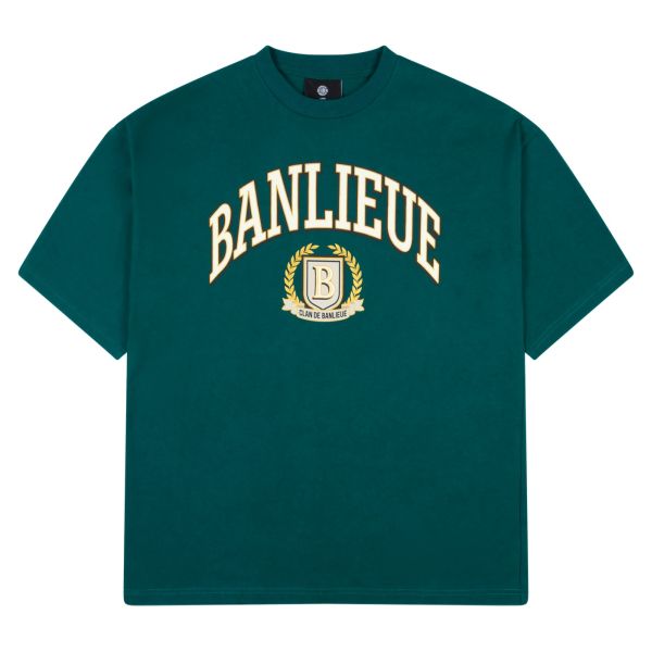 Banlieue Crest T-shirt Groen