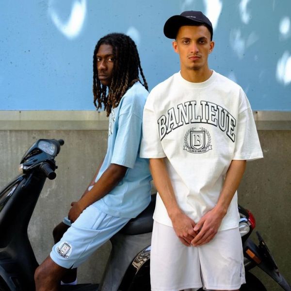 Banlieue Crest T-shirt Wit