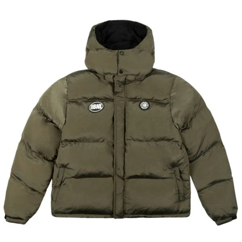 Banlieue dept.22 hooded puffer jas donker groen1