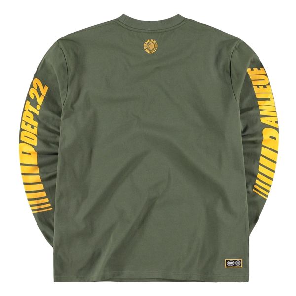 Banlieue Dept.22 Longsleeve T-shirt Donker Groen