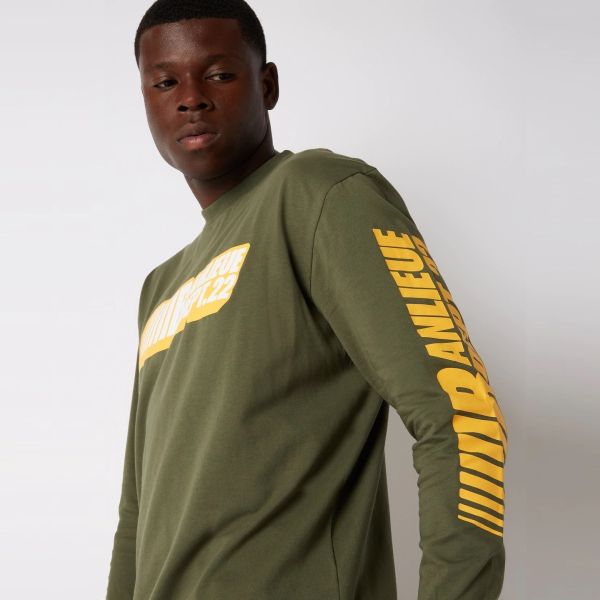 Banlieue Dept.22 Longsleeve T-shirt Donker Groen