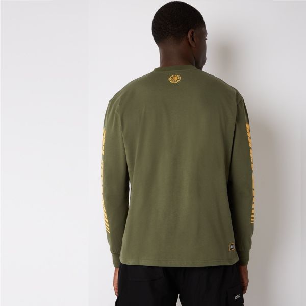 Banlieue Dept.22 Longsleeve T-shirt Donker Groen