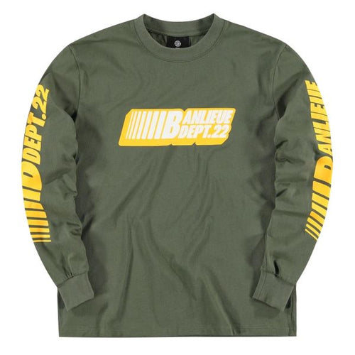 Banlieue Dept.22 Longsleeve T-shirt Donker Groen