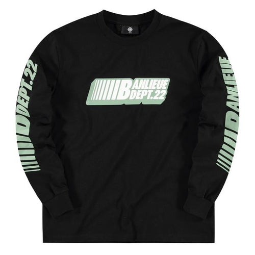 Banlieue Dept.22 Longsleeve T-shirt Zwart