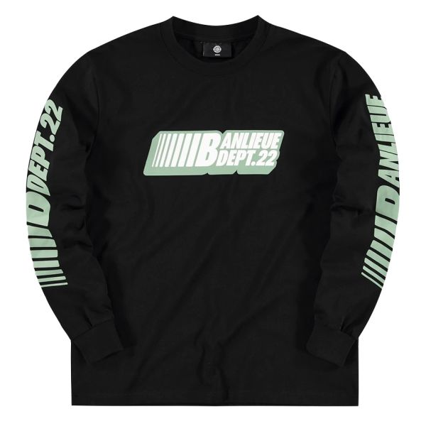 Banlieue Dept.22 Longsleeve T-shirt Zwart