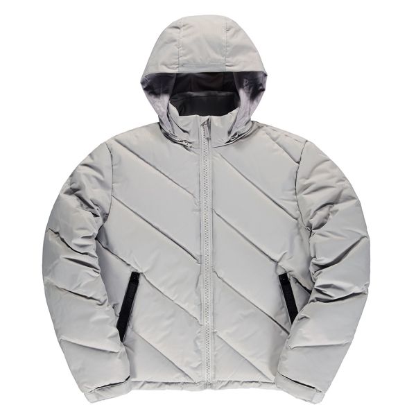 Banlieue Diagonal Puffer Grijs