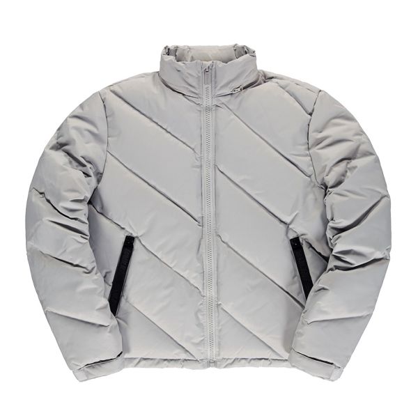 Banlieue Diagonal Puffer Grijs
