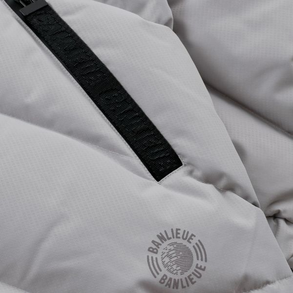 Banlieue Diagonal Puffer Grijs