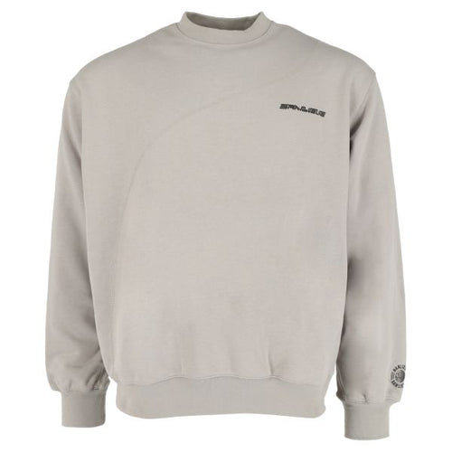 banlieue diagonal sweater grijs