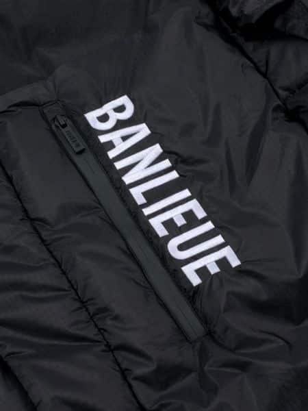 Banlieue Down Jas Zwart