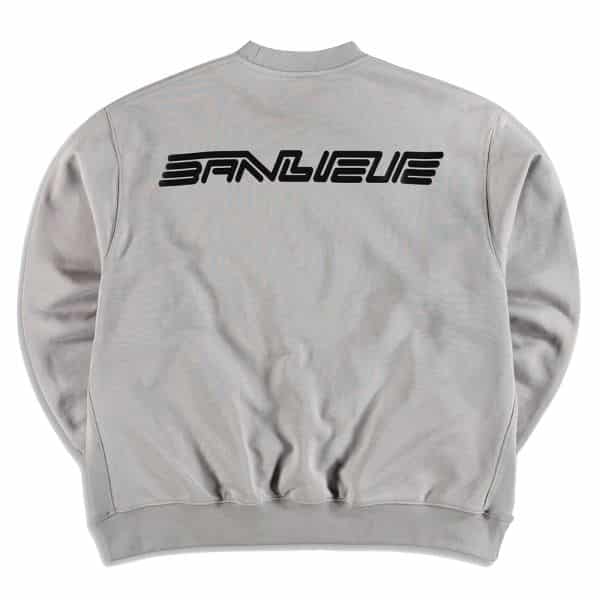 banlieue essential sweater grijs
