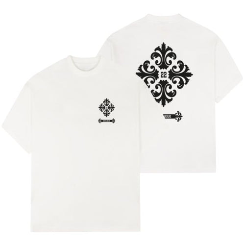 Banlieue Fleur De Lis T-shirt Wit