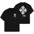 Banlieue Fleur De Lis T-shirt Zwart