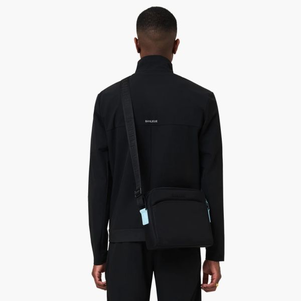 Banlieue Messenger Bag Zwart