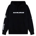 Banlieue Moto Hoodie Zwart