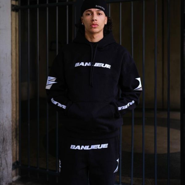 Banlieue Moto Zwart
