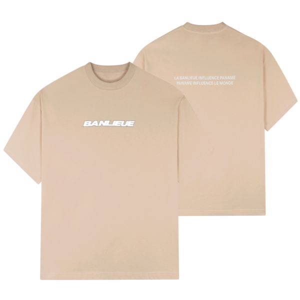 Banlieue Paname T-shirt Beige