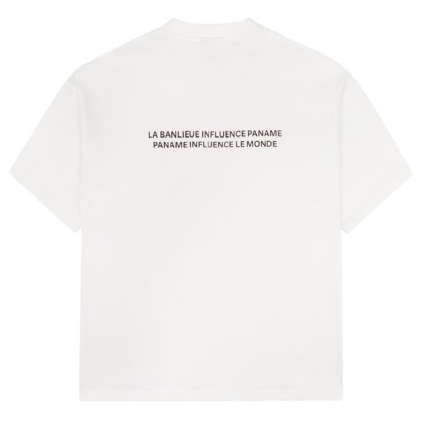 Banlieue Paname T-shirt Wit