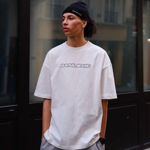 Banlieue Paname T-shirt Wit