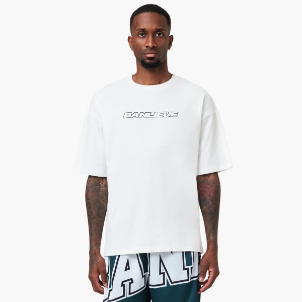 Banlieue Paname T-shirt Wit