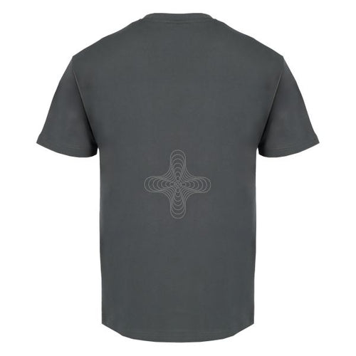Banlieue Reflective Print T-shirt Antraciet