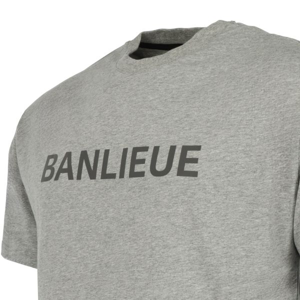 Banlieue Reflective Print T-shirt Grijs