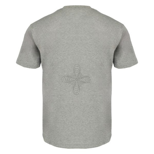 Banlieue Reflective Print T-shirt Grijs