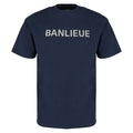 Banlieue Reflective Print T-shirt Navy