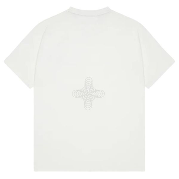 Banlieue Reflective Print T-shirt Wit