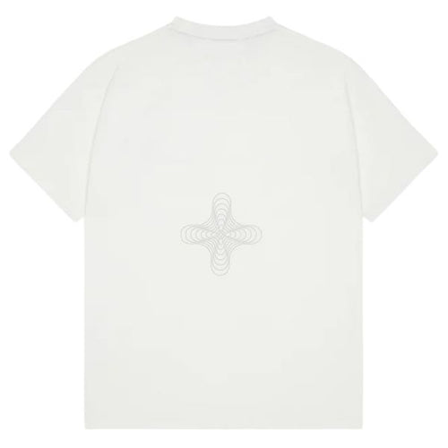 Banlieue Reflective Print T-shirt Wit