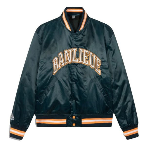 Banlieue Satin Jack Donker Groen