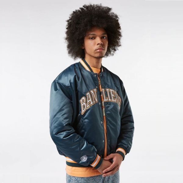 Banlieue Satin Jack Donker Groen