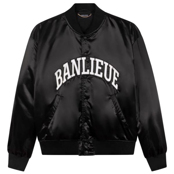 Banlieue Satin Jack Zwart