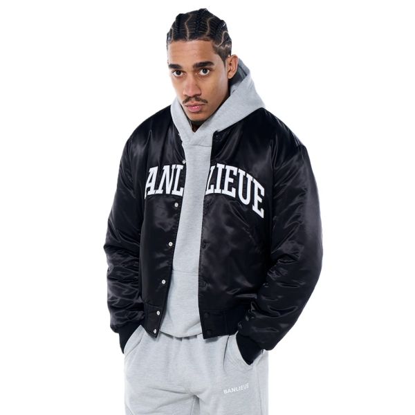 Banlieue Satin Jack Zwart