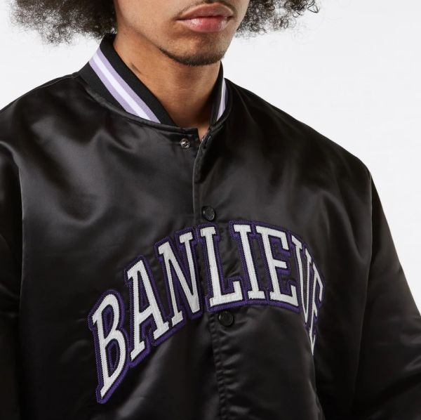Banlieue Satin Jack Zwart