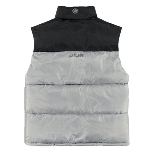 Banlieue Script Bodywarmer Grijs