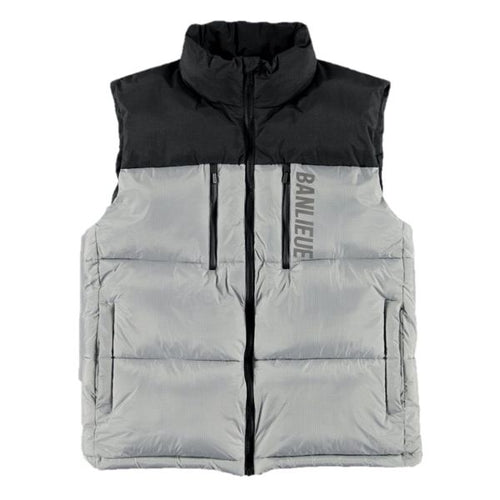 Banlieue Script Bodywarmer Grijs