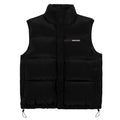 Banlieue Script Bodywarmer Zwart