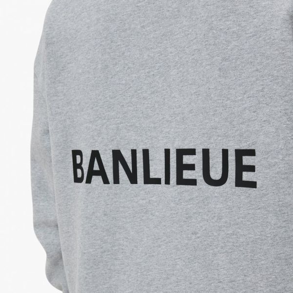 Banlieue Script Sweater Grijs