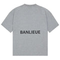 Banlieue Script T-shirt Grijs