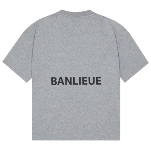 Banlieue Script T-shirt Grijs