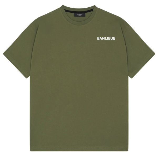 Banlieue Script T-shirt Groen