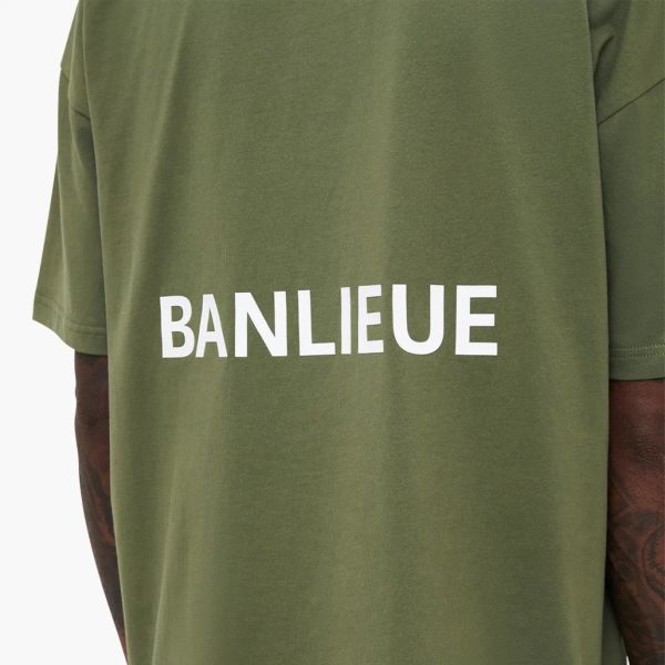 Banlieue Script T-shirt Groen