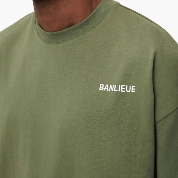 Banlieue Script T-shirt Groen