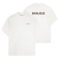 Banlieue Script T-shirt Wit