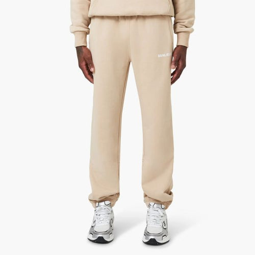 Banlieue Script Trainingsbroek Beige