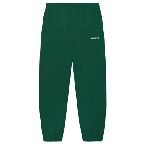 Banlieue Script Trainingsbroek Donker Groen